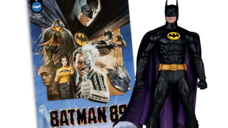 Return to 1989 with McFarlane Toys' New Batman Page Punchers Figure