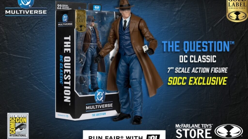 McFarlane Toys' DC Classics The Question Arrives at SDCC 2026