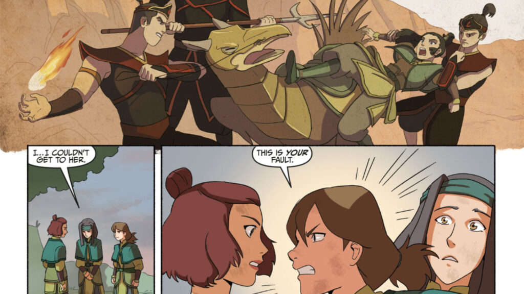 Avatar: The Last Airbender–The Kyoshi Warriors #3 Preview