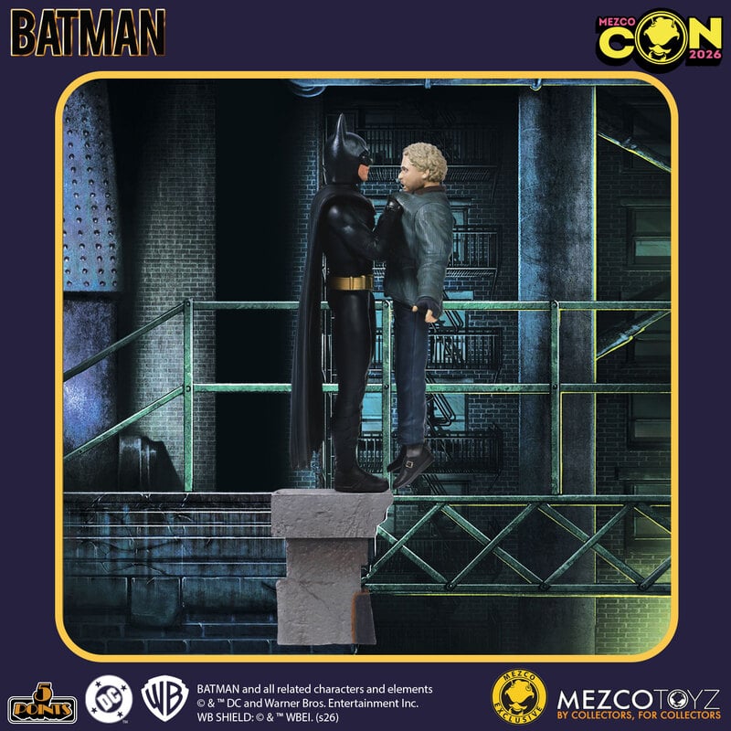 Mezco Con 2026: Batman (1989) – “I’m Batman” Boxed Set Available Now!