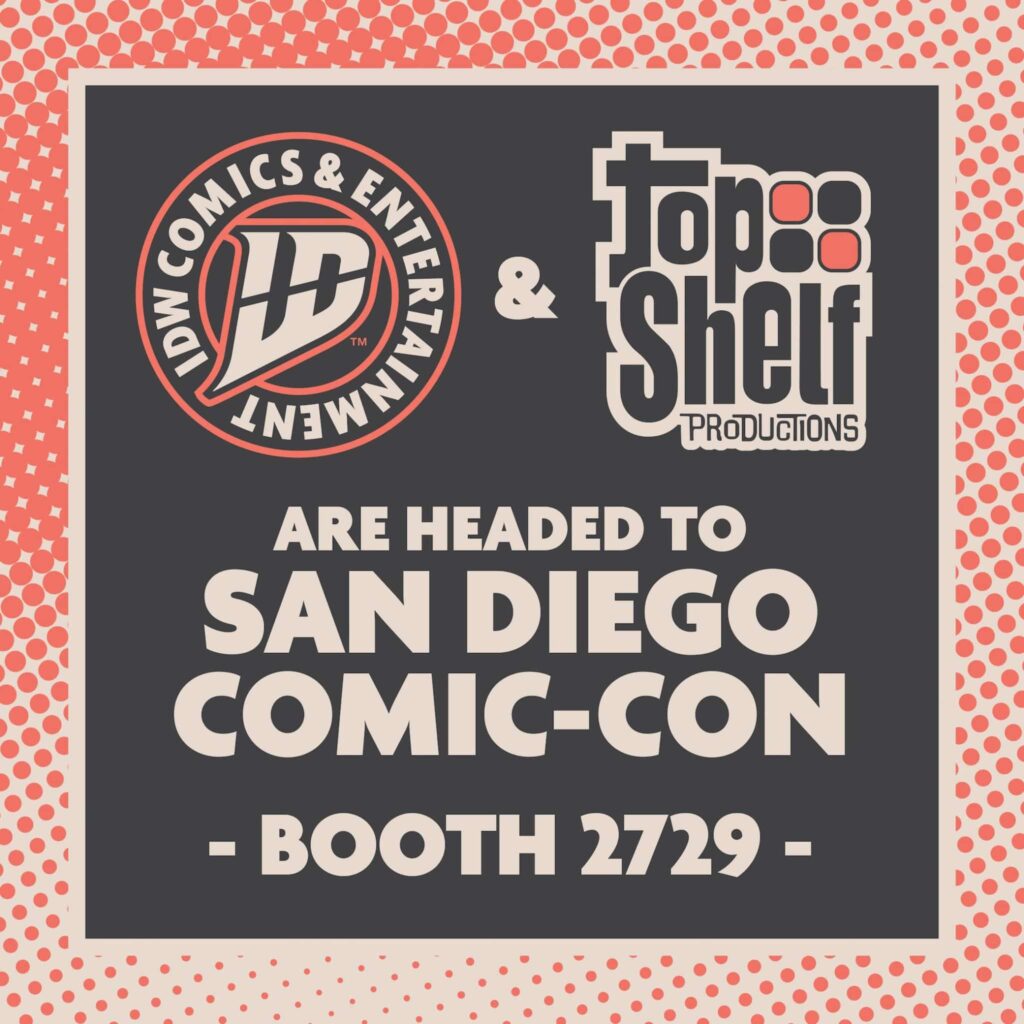 SDCC 2026: IDW Publishing reveals its Panels and Signings