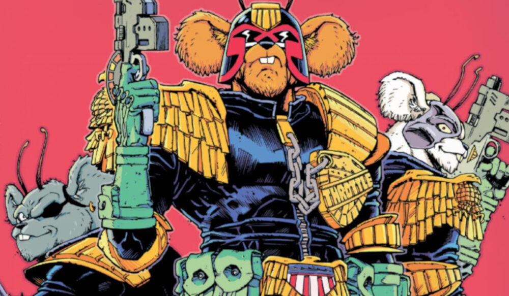 SDCC ‘26: JUDGE DREDD/BIKER MICE FROM MARS crossover incoming