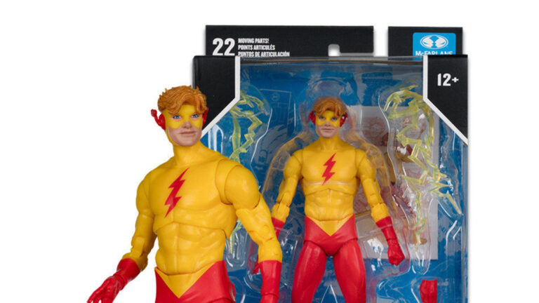 Race Into Action with New DC Comics Kid Flash DC Multiverse Figure