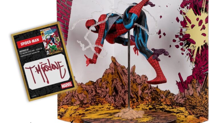 New Autographed Series Spider-Man #318 Gold Label Statue Coming Soon