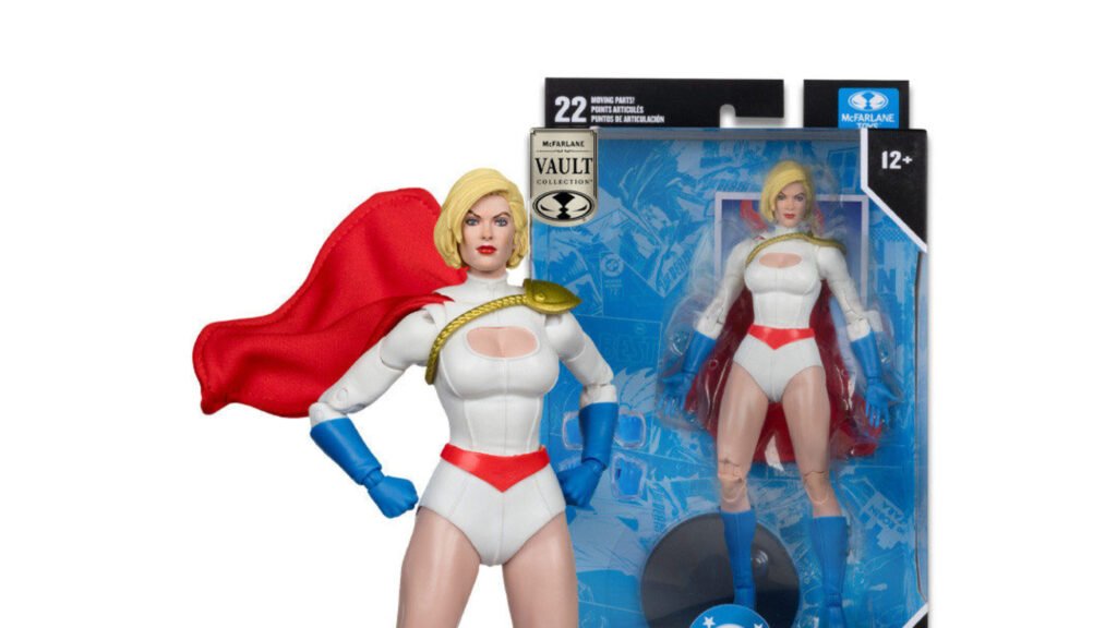 DC Comics Power Girl Joins McFarlane Toys DC Vault Collection