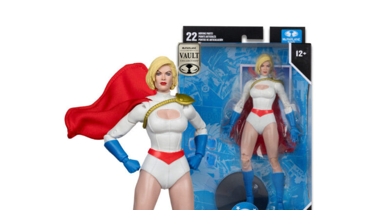 DC Comics Power Girl Joins McFarlane Toys DC Vault Collection