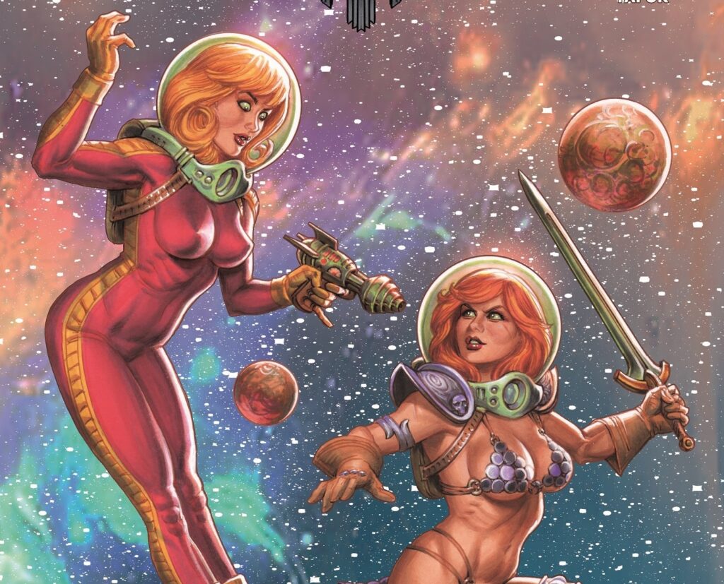Red Sonja and Barbarella unite for first-ever crossover series this November