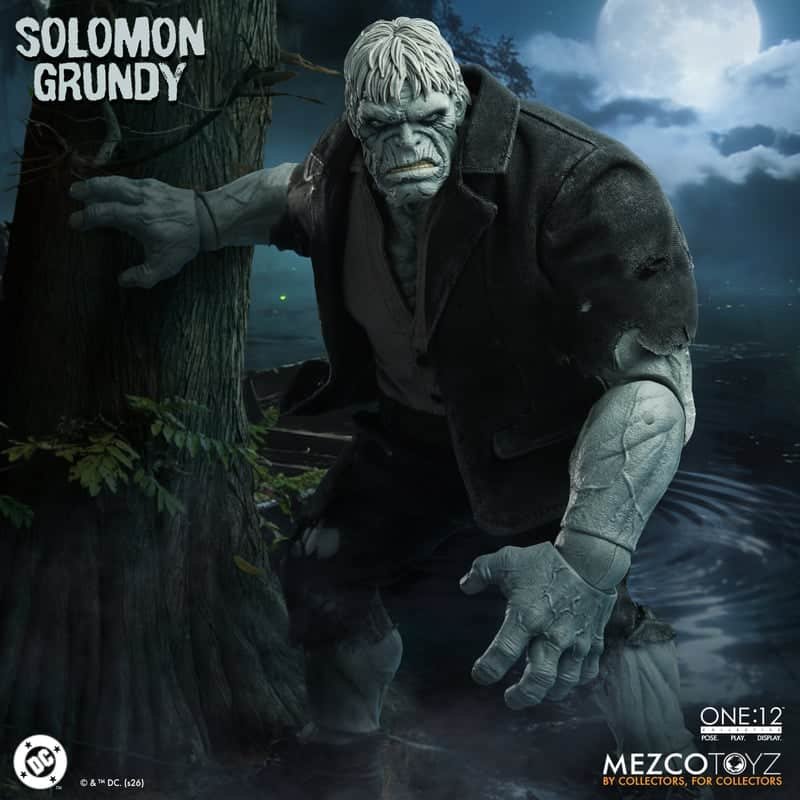 Solomon Grundy was Born on a Monday and comes to Mezco’s One:12 Collective this Wednesday