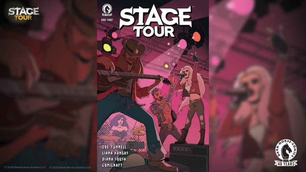 ‘Stage Tour’ reveals Dark Horse comic, SDCC demo, new soundtrack details, and console platforms
