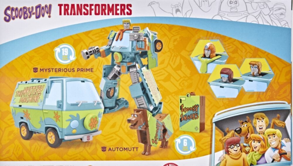 Zoinks! Hasbro rolls out Transformers Scooby-Doo collaboration action figure set