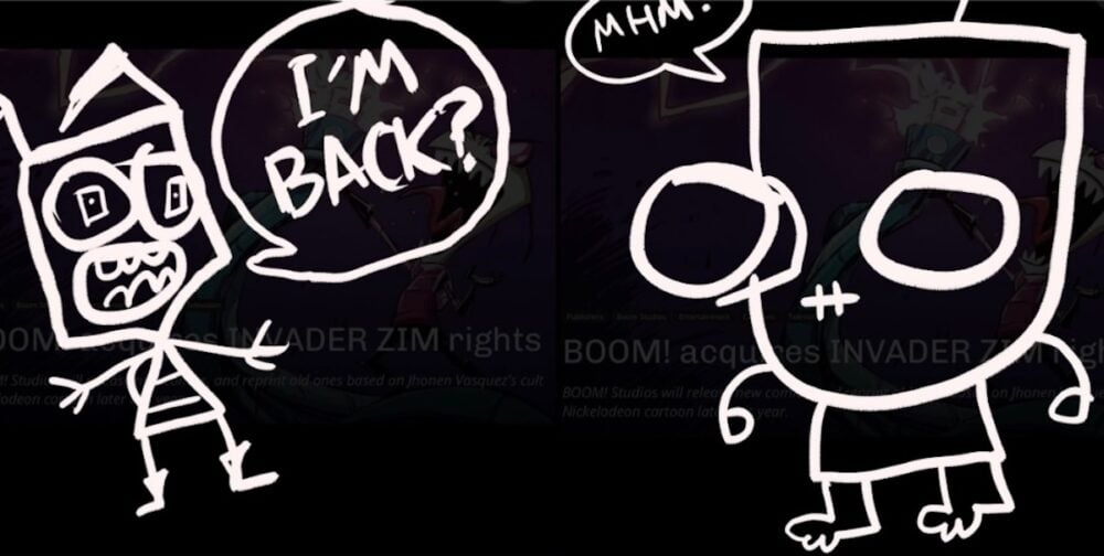 Updated: INVADER ZIM creator Jhonen Vasquez wasn’t consulted re: the Boom Studios ZIM comic revival