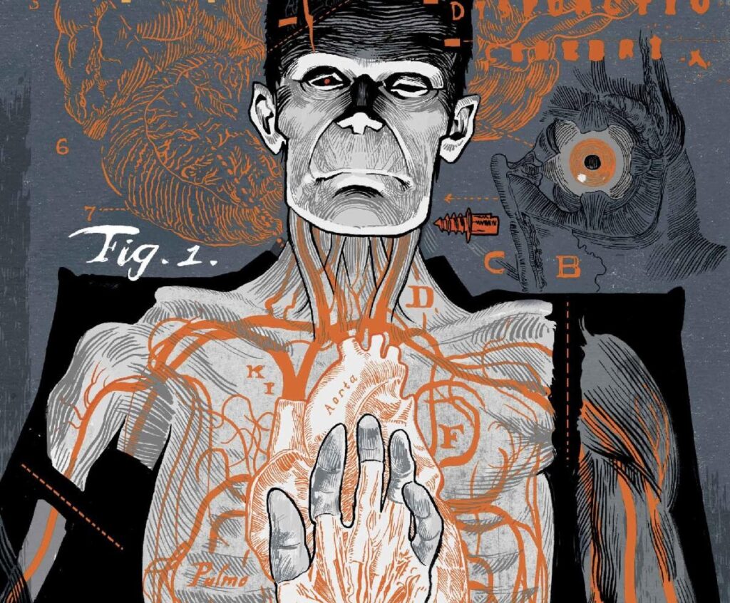 Michael Walsh’s ‘Universal Monsters: Frankenstein’ returns in remastered black-and-white edition