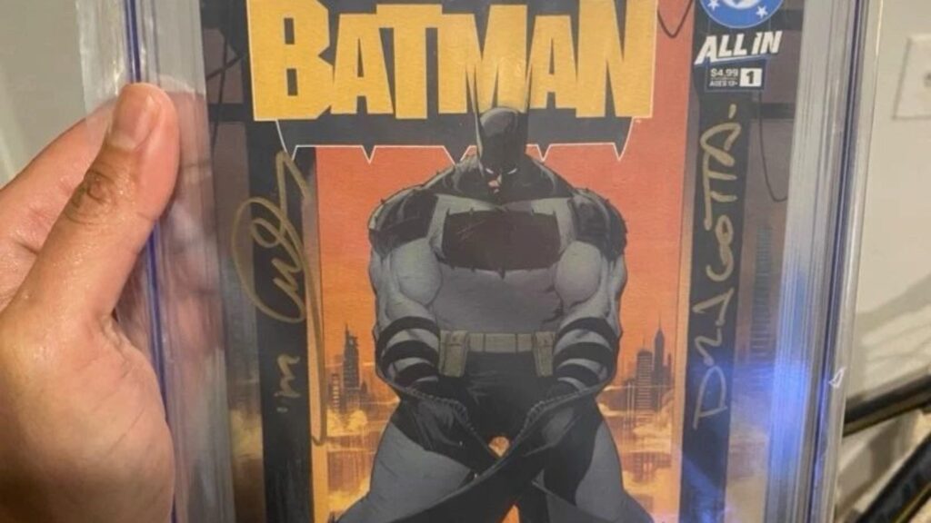 Absolute Batman #1 Now $315 Raw But Signed/Sketched/Slabbed For $1330