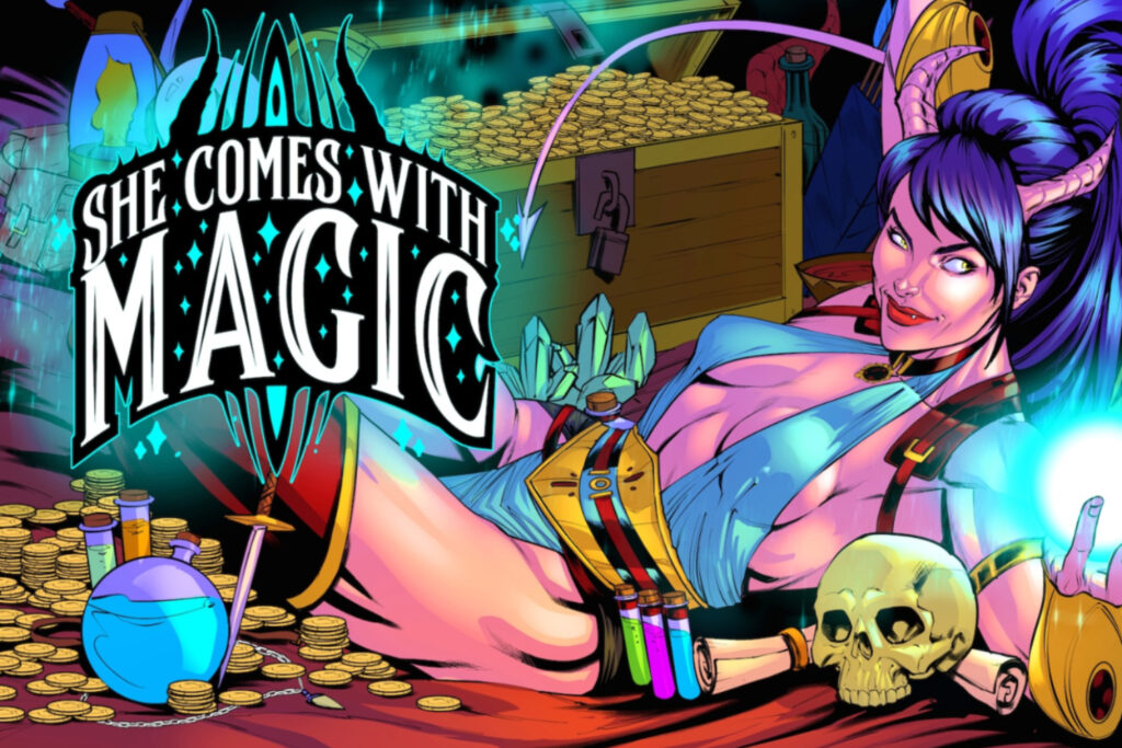 Phillip Sevy and Christie Porter on balancing fantasy, smut, and storytelling in ‘She Comes With Magic’