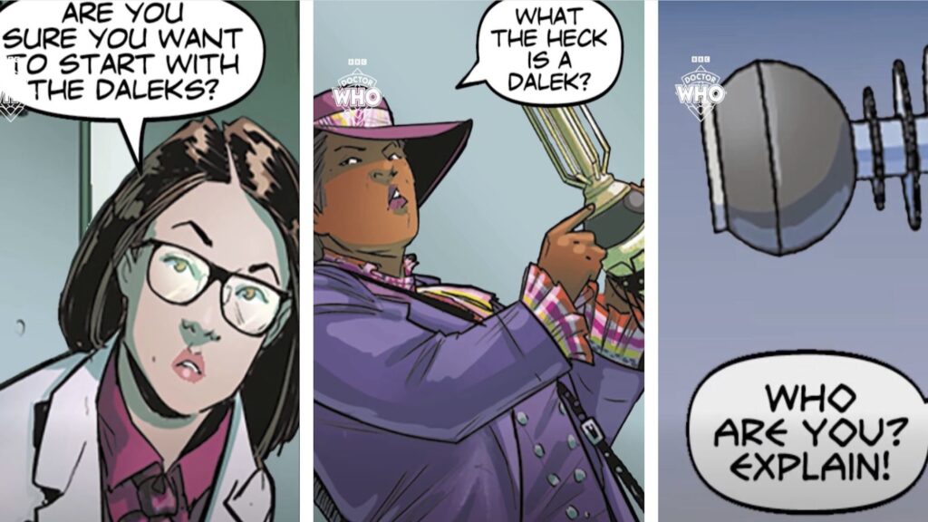 Doctor Who Asks "What The Heck Is A Dalek?"