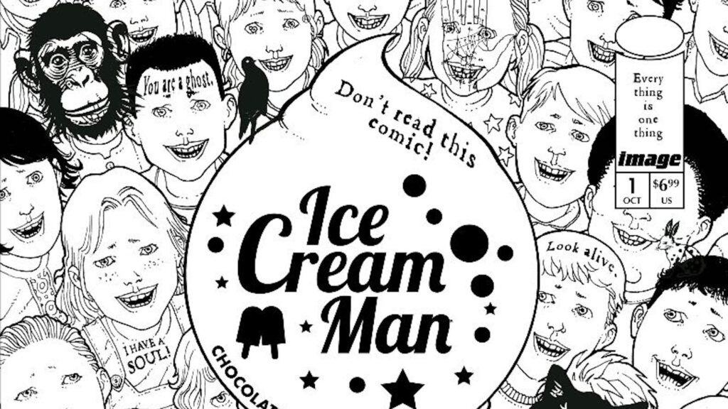 Find Hidden Messages On Ice Cream Man: Chocolate/Vanilla Twist Cover