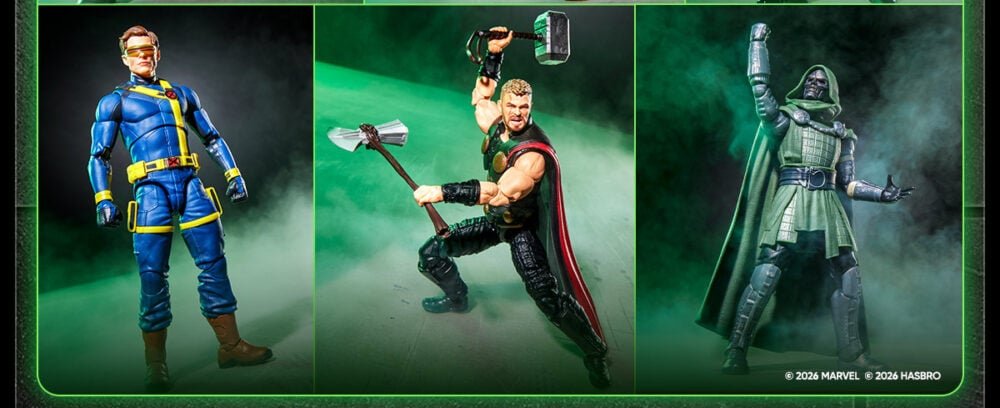SDCC ’26: Avengers Doomsday takes over Marvel Legends!