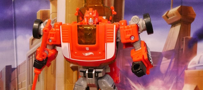 The Transformers x Hot Wheels Collaborative GT-Scorcher 5 is a pretty solid figure