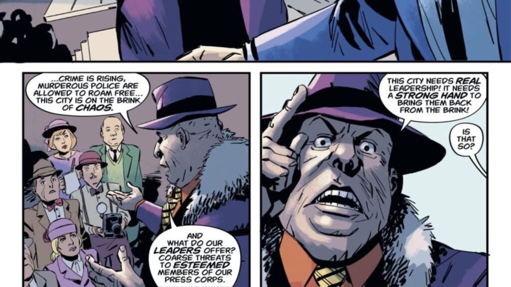 Dick Tracy #19 Preview: Framed Detective Goes Underground