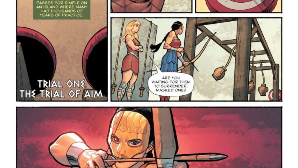 Wonder Woman #36 Preview: Diana's Trial by Fire and Arrow