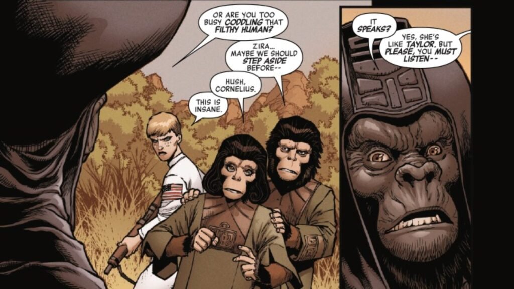 Predator vs. the Planet of the Apes #2 Preview: Forbidden Fun