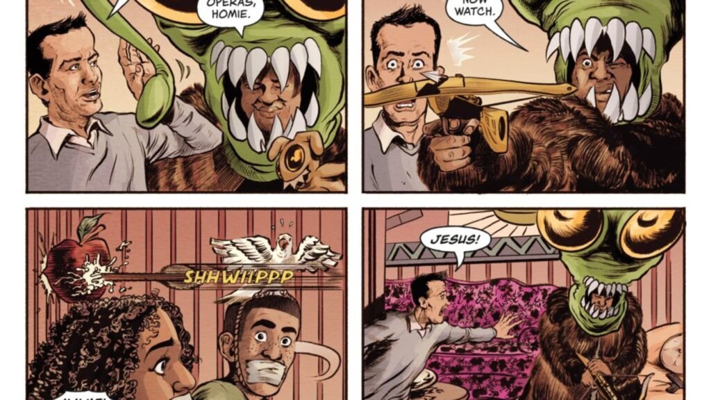 American Caper #10 Preview: Vows Broken, Turds Gold-Plated