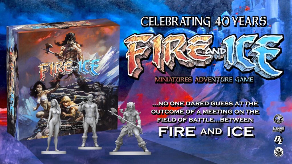 The Beloved World of Fire and Ice Comes to Fans! Roleplaying Combat Board Game Freezes Over This Winter!