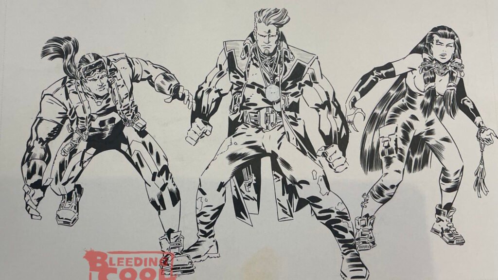 Keith Giffen's Unseen Designs For Jack Kirby's Eternals