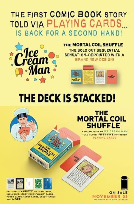 Ice Cream Man: Mortal Coil Shuffle Deals a New Edition this October