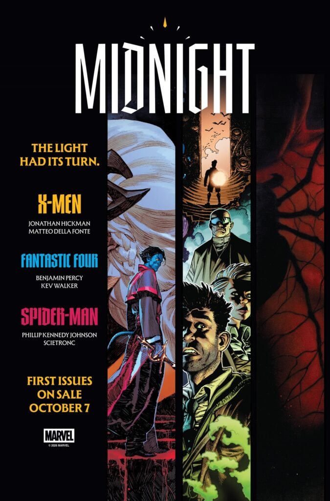 Explore the covers for Marvel’s Midnight Universe Launch!