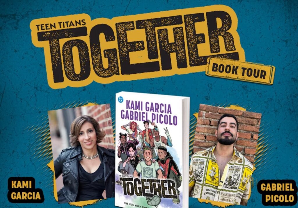 Kami Garcia and Gabriel Picolo wrap up ‘Teen Titans’ graphic novel saga, announce ‘Young Justice’ series