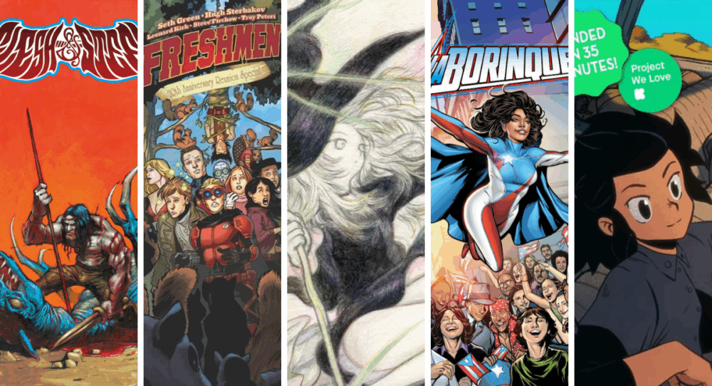 Comics Crowdfunding Round-Up: FLESH & STEEL, FRESHMAN, LOBA LOCA, and two more projects you’ll love!