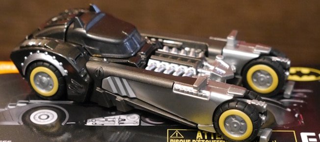 Blokees Build: DC Comics Blokees Wheels Batman E01 Gotham Velocity – White Knight Batmobile