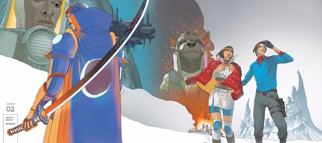 Galactic #2 is a sci-fi adventure that takes a little from everything and mixes it with solid art
