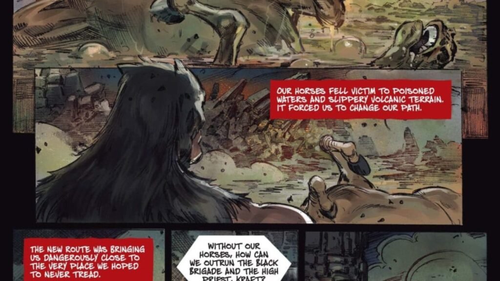 Fire and Ice: Darkwolf #3 Preview: Beast Man Has Family Issues