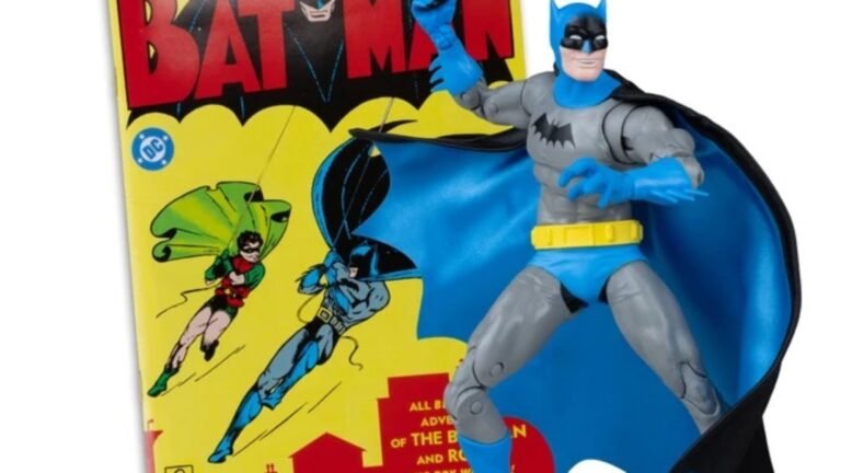 New DC Page Punchers: Batman #1 Figure Revealed by McFarlane