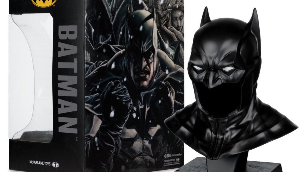 New Batman: Noel 1:3 Scale Cowl Replica Coming Soon from McFarlane 