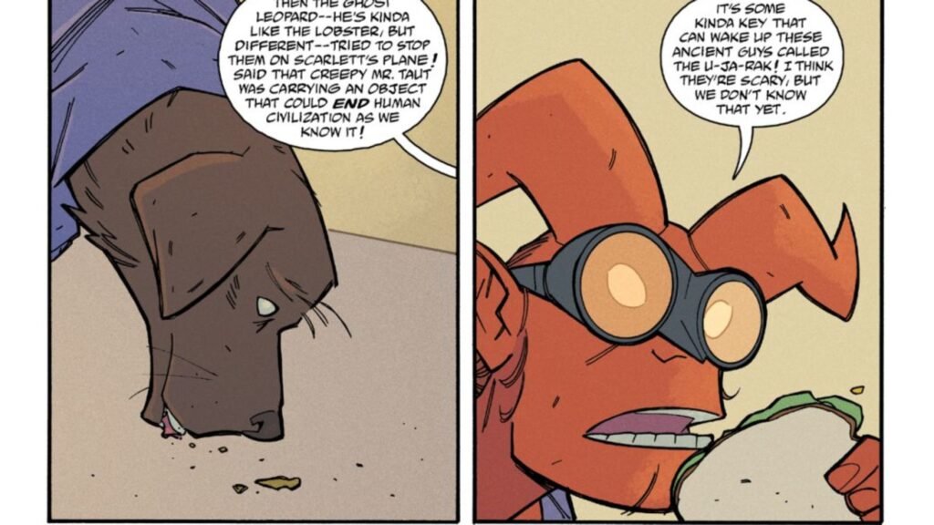 Young Hellboy: Thrilling Sky Adventures #3 Preview: Devil's Deal