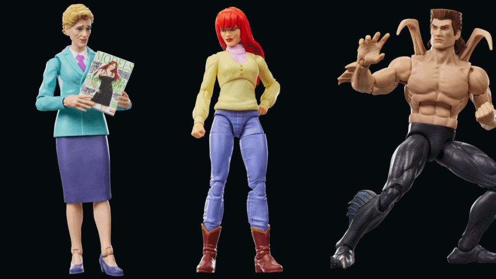 Retro SPIDER-MAN: TAS figures highlight latest Hasbro Marvel Legends reveals