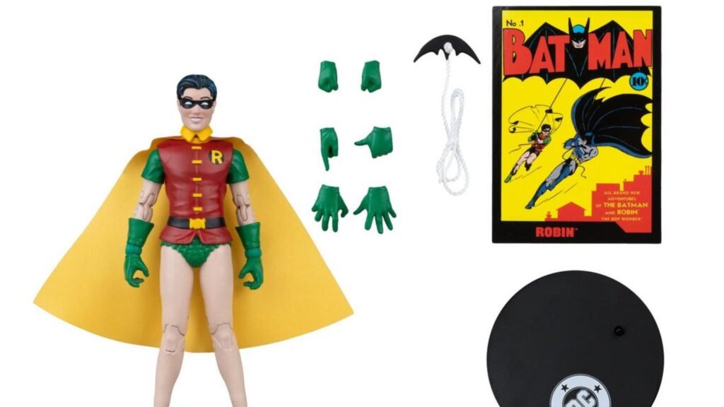 Red Platinum DC Comics Page Punchers: Dick Grayson (Robin) Revealed