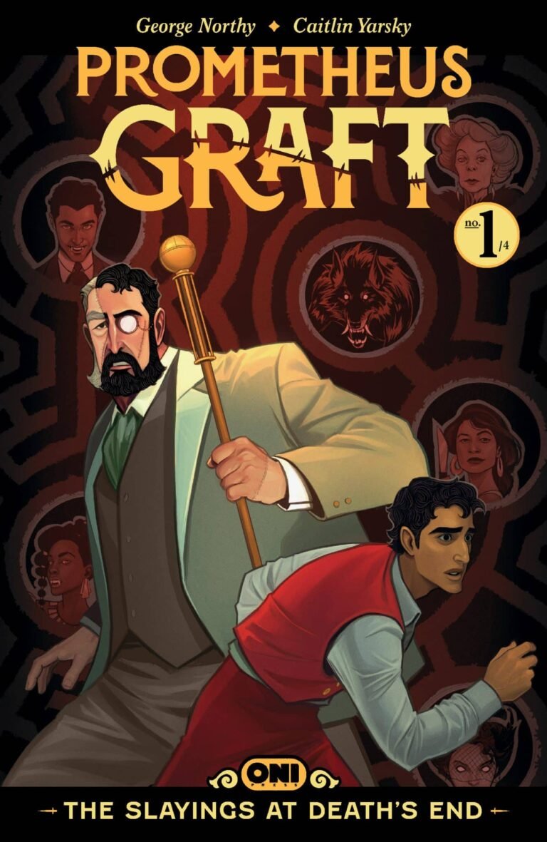 A Monstrous New Detective is Born in Prometheus Graft: The Slayings at Death’s End #1 – Beginning in December!