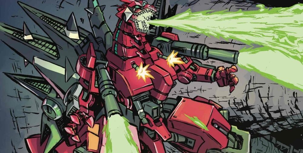 Exclusive Preview: Mechagodzilla gets an upgrade in STARSHIP GODZILLA: INVASION X #1