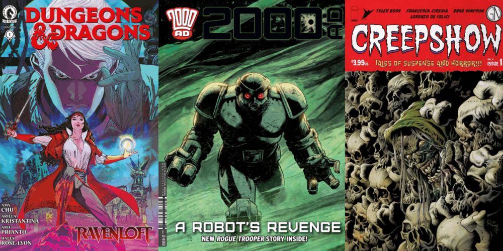 Wednesday Comics Reviews: We’re doing DND and CREEPSHOW like it’s 1985