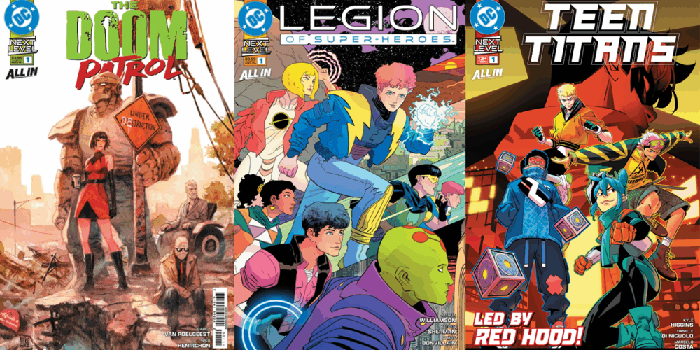 DC Round-Up: A triple review extravaganza, featuring DOOM PATROL, LEGION, and TEEN TITANS