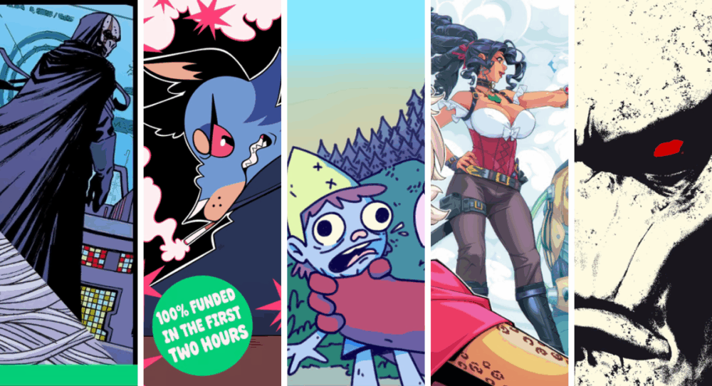 Comics Crowdfunding Round-Up: EMPTY STARS, OUT ON THE PROWL, MISS MINA, and three more projects you’ll love!