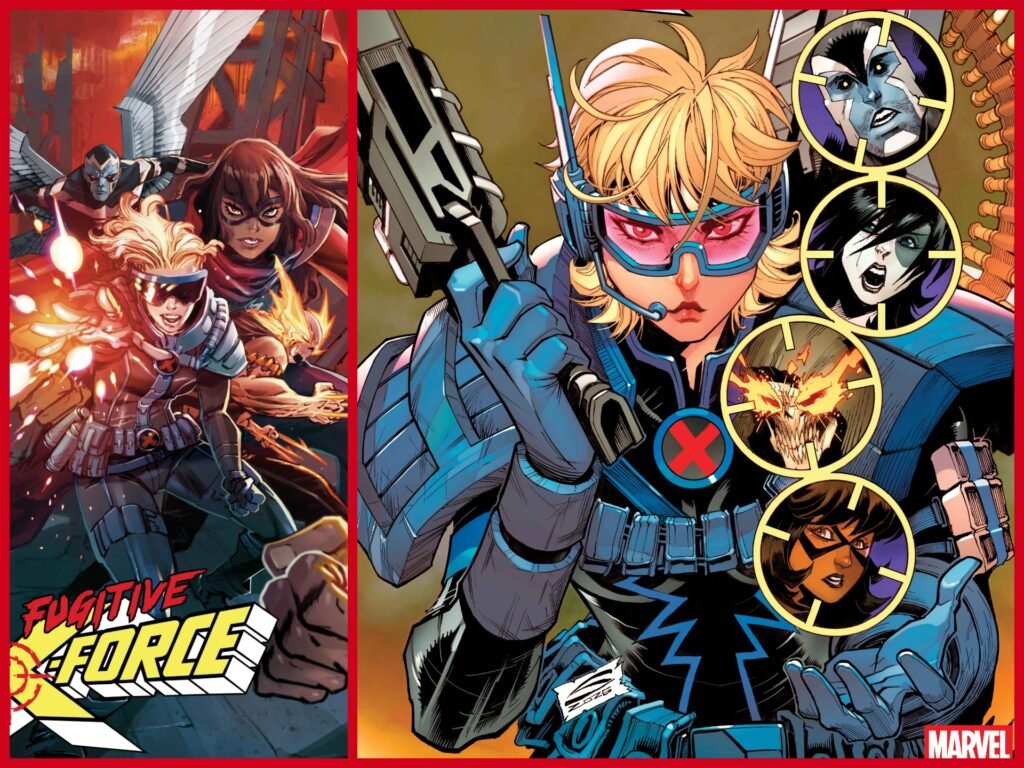 Boom-Boom takes charge as Marvel announces ‘Fugitive X-Force’ #1
