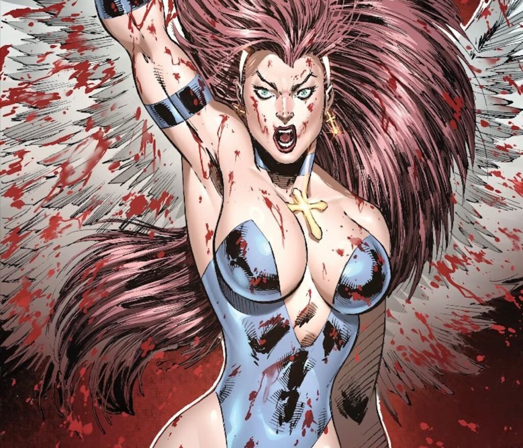Rob Liefeld gets in on Midnight Universe gimmick with ‘Avengelyne’ #1 Midnight Variant