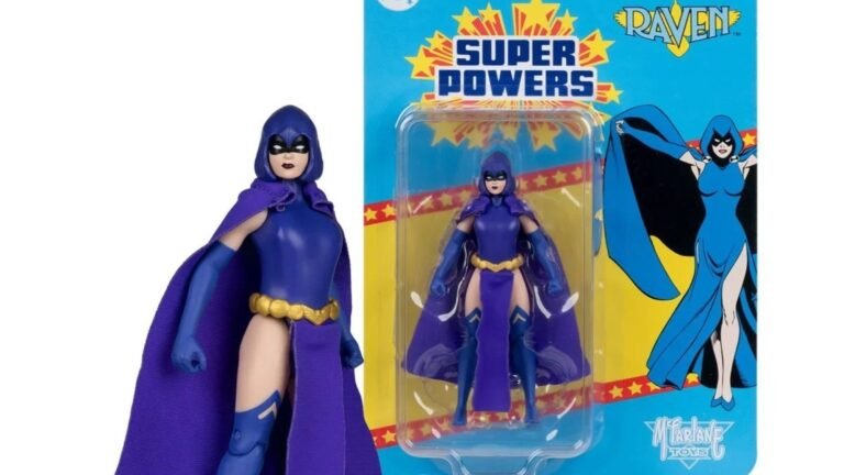Build Up the Teen Titans with McFarlane's DC Super Powers Raven