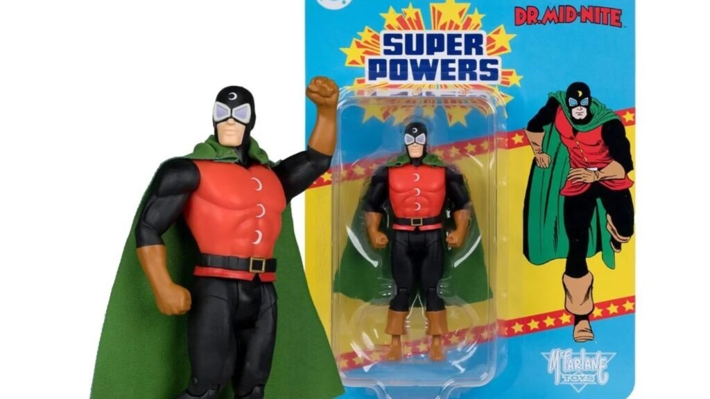 McFarlane Toys Debuts New DC Super Powers Retro Dr. Mid-Nite Figure