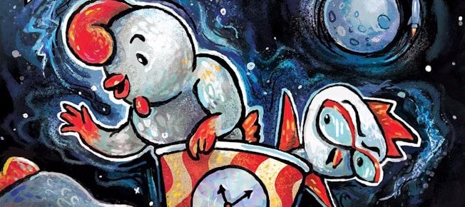 Time-Traveling Chickens: Bawk to the Future is fantastic for early readers